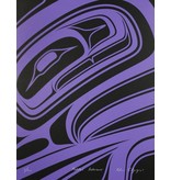 'Purple Formline' print by Alano Edzerza (Tahltan).