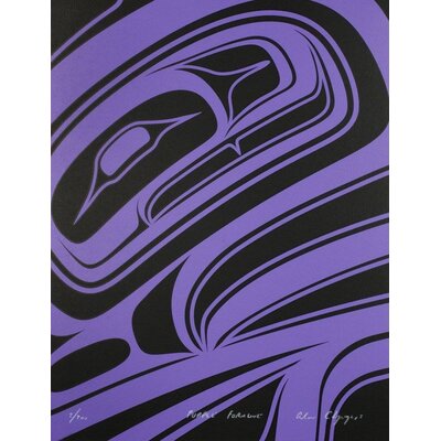 Alano Edzerza  print 'Purple Formline'