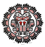 Bear Shield Print by Wade Baker (Squamish/Coast Salish).