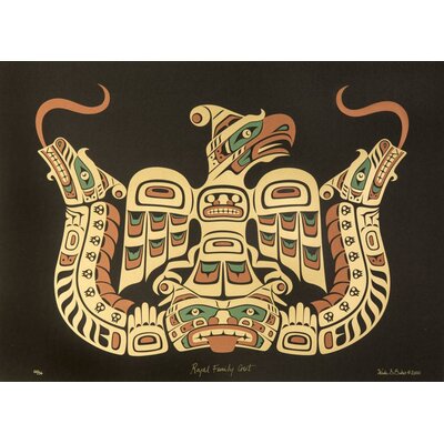 Wade Baker print 'Royal Family Crest'