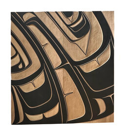 CUSTOM ORDER Gitxsan Raven Panel