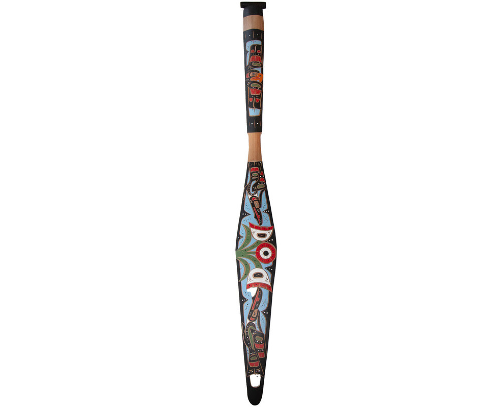 CUSTOM ORDER 6' Hummingbirds / Eagle Paddle