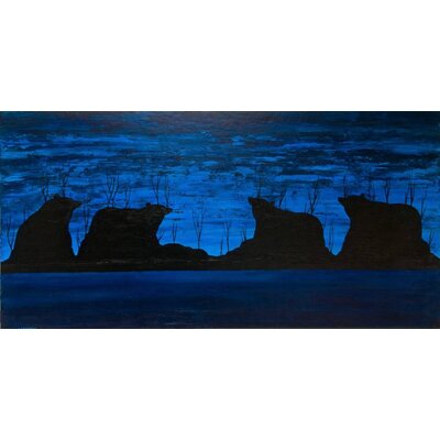 Blue Bears by Kevin Cardinal (Cree)