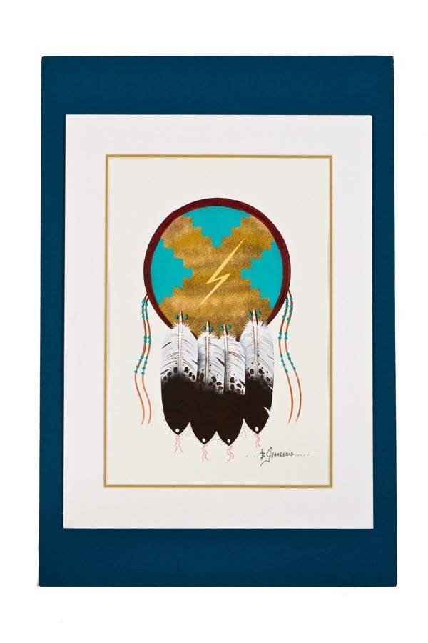 'Lightning Shield' by Brian Grandbois (Chipewyan).