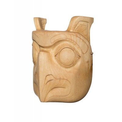 Hand Carved Gitxsan Owl Mask