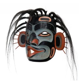 SOLD  Northwest Coast Sea Dzunukwa Mask