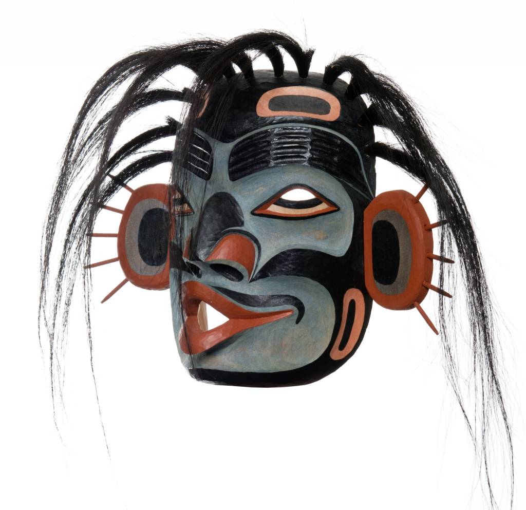 SOLD  Indigenous Northwest Sea Dzunukwa Mask