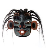 Indigenous Northwest Coast Sea Dzunukwa Mask
