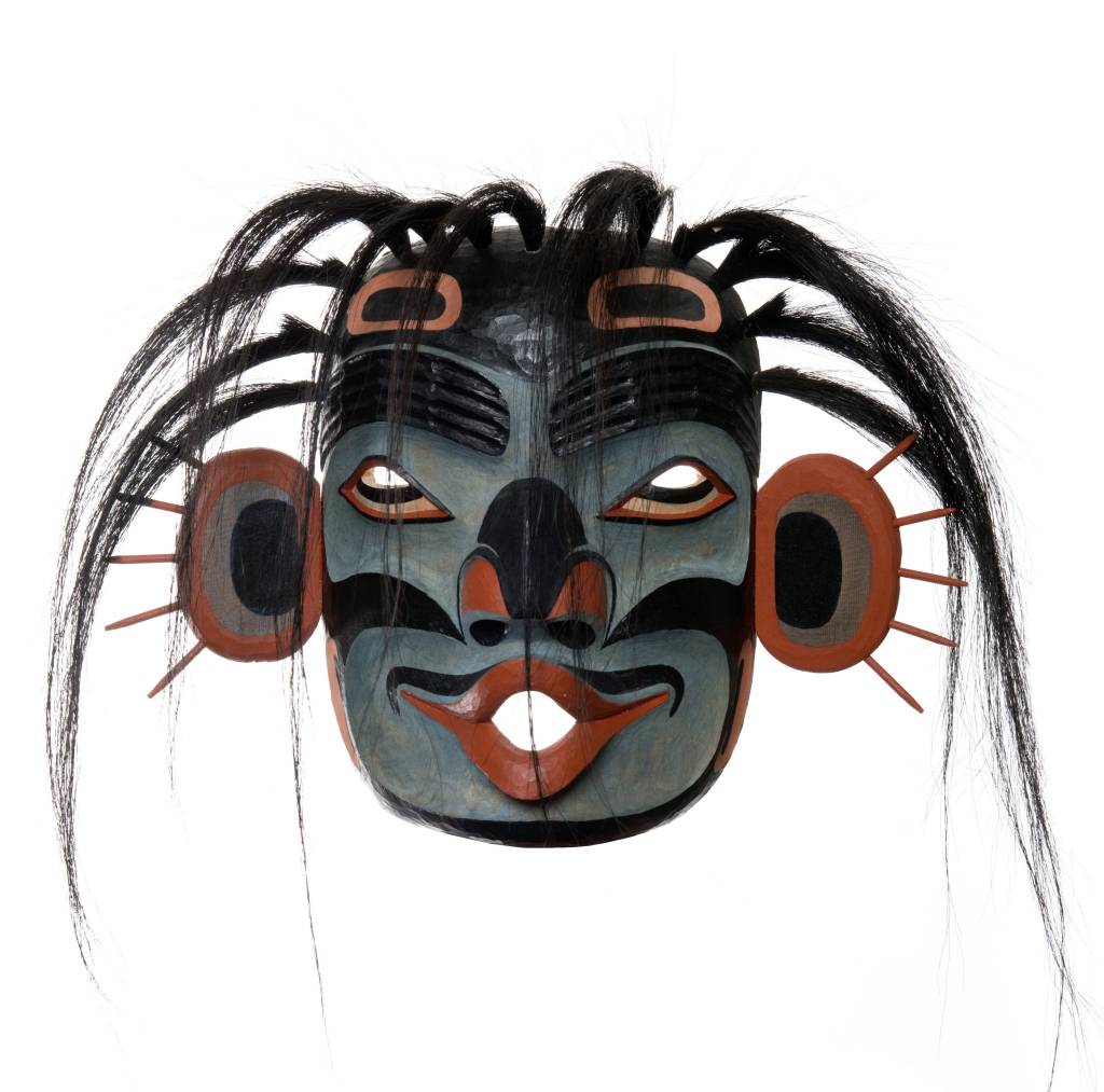 SOLD  Indigenous Northwest Sea Dzunukwa Mask