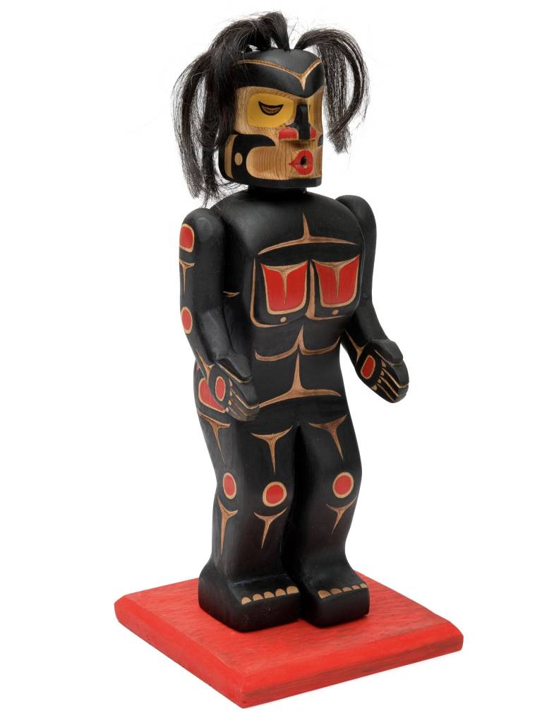 CUSTOM ORDER  Dzunukwa Figure carved by Gord Hill