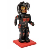 CUSTOM ORDER  Dzunukwa Figure carved by Gord Hill