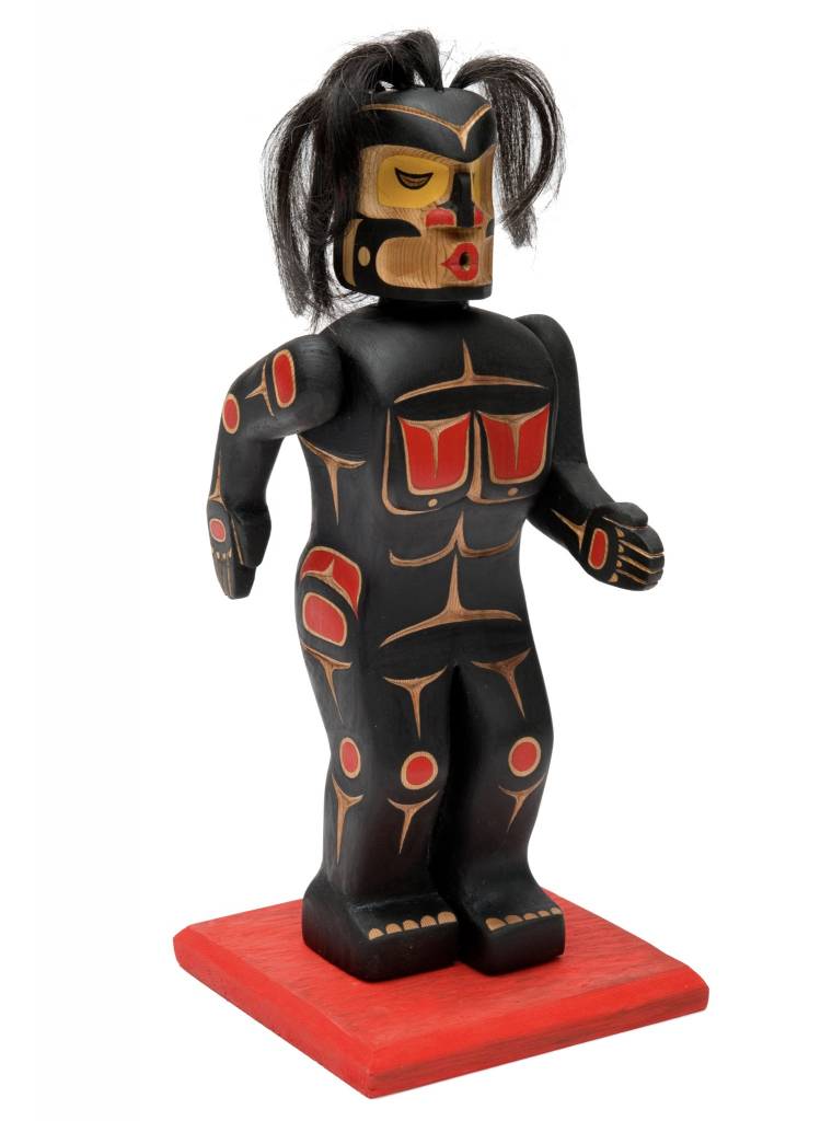 CUSTOM ORDER  Dzunukwa Figure carved by Gord Hill