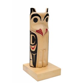 SOLD  Small Owl Totem Pole