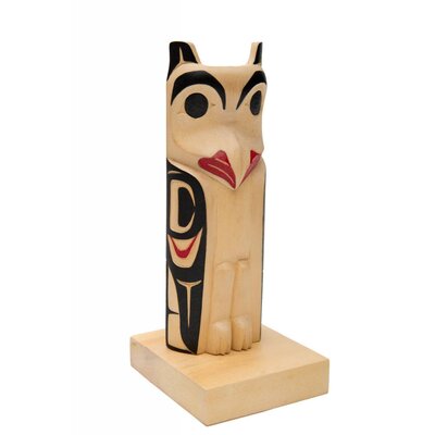 CUSTOM ORDER  Small Owl Totem Pole