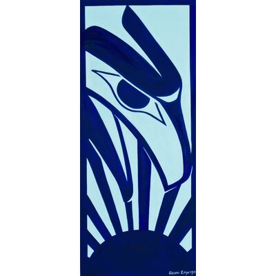 Original Painting by Alano Edzerza -  Raven design