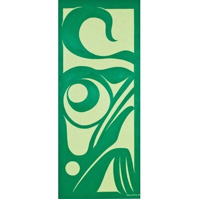 Alano Edzerza Painting -  Frog design