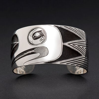Jay Simeon Haida Thunder and Lightning  Bracelet