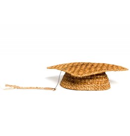 Cedar Bark Grad Hat by Francis Jackson (Gitxsan).