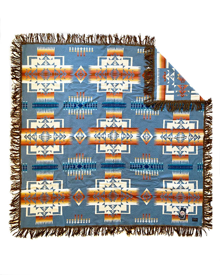 Chief Joseph Fringed Pendleton Shawl