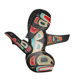 SOLD  Kwak'wak'wakw Orca Plaque