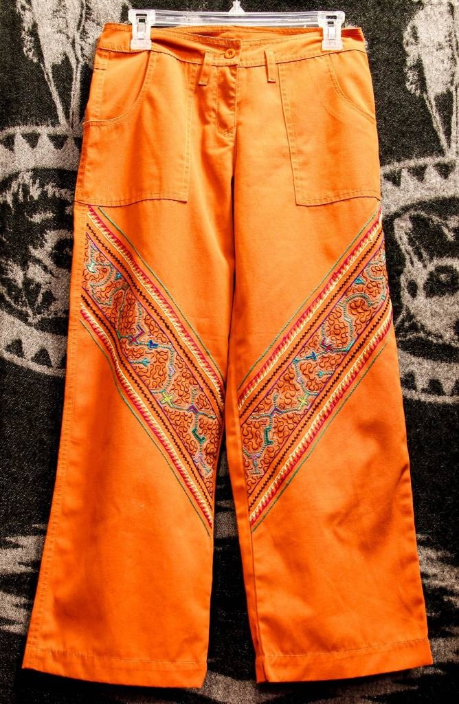 Shipibo Embroidered Pants