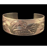 CUSTOM ORDER  Ritchie Baker Gold Mens Wolf Bracelet