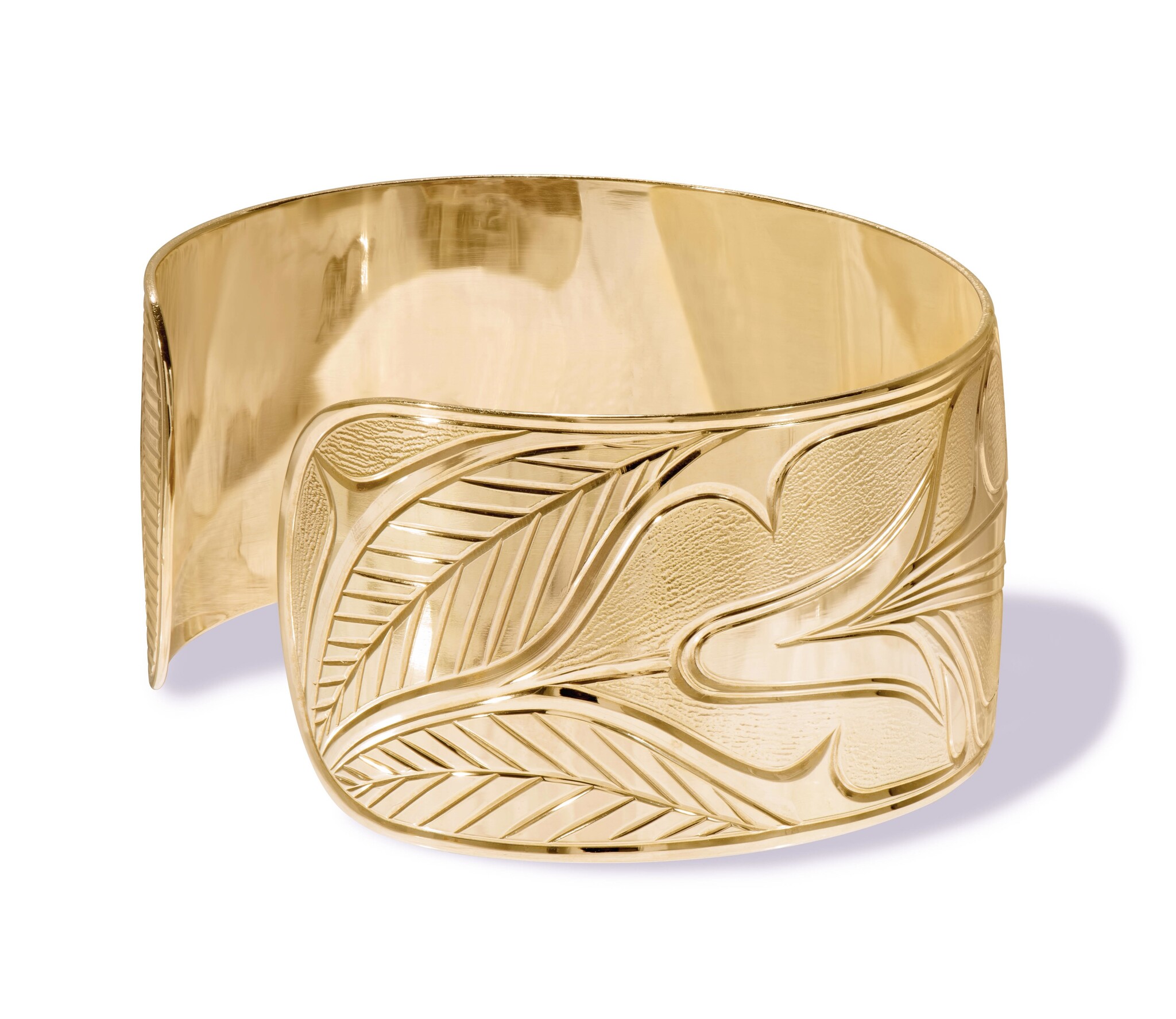 1” Gold Hummingbird Bracelet
