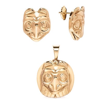 Corey Bulpitt Haida Wolf Set