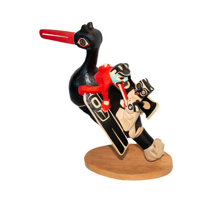 Tlingit Oyster Catcher Rattle