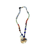 Beaded necklace w spirit catcher by Donna Hanson