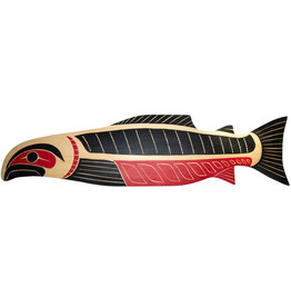 Coast Salish Salmon Plaque