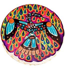 SOLD  Waterbird Hand Drum painted by Gyauustees