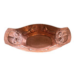 Tlingit Repousse Copper Bowl