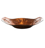 Tlingit Repousse Copper Bowl