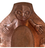 Indigenous Repousse Copper Bowl