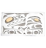 CUSTOM ORDER  Handmade Wolf Belt Buckle