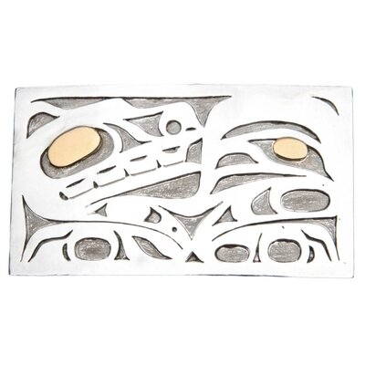 CUSTOM ORDER  Handmade Wolf Belt Buckle