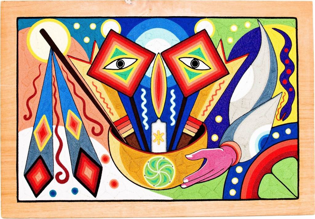 Medicine Bowl by Neikame (Huichol).