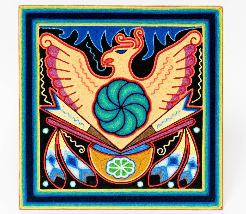 Peyote Symbols  by Neikame (Huichol).