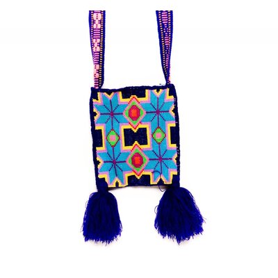 8" by 7" Huichol Medicine Bag
