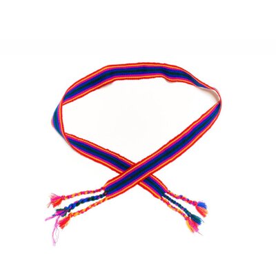 Huichol Hand Loomed Belt