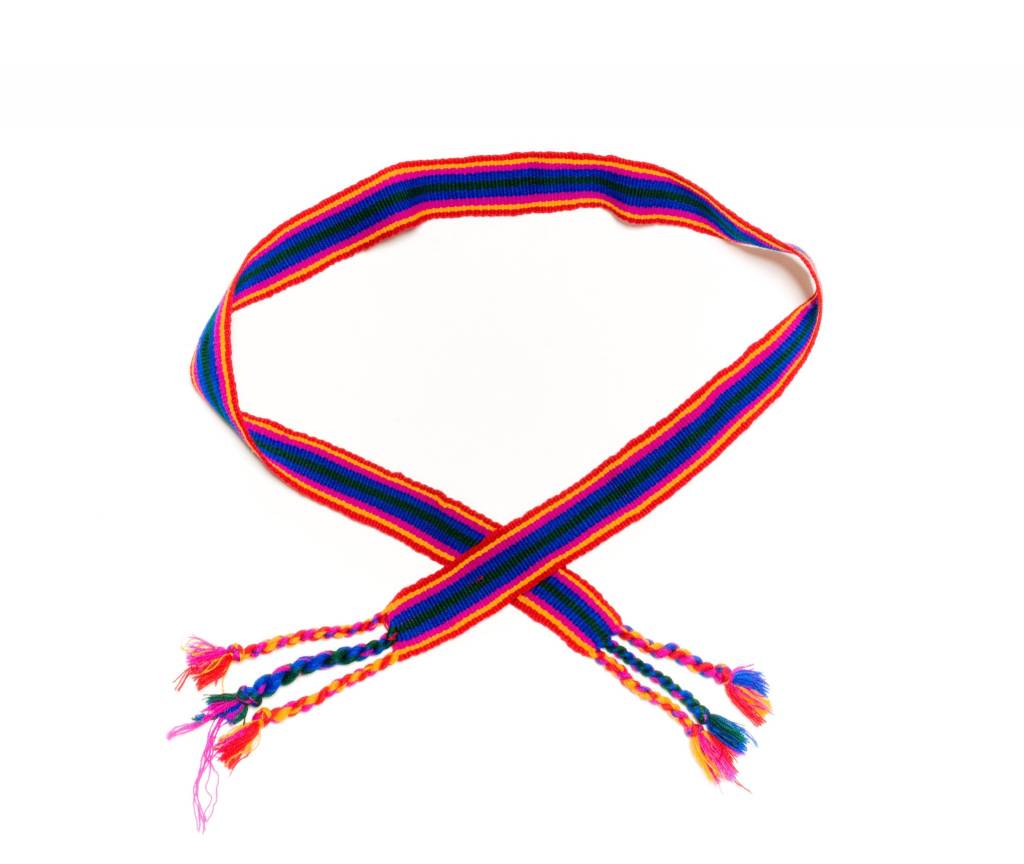 Huichol Hand Loomed Belt