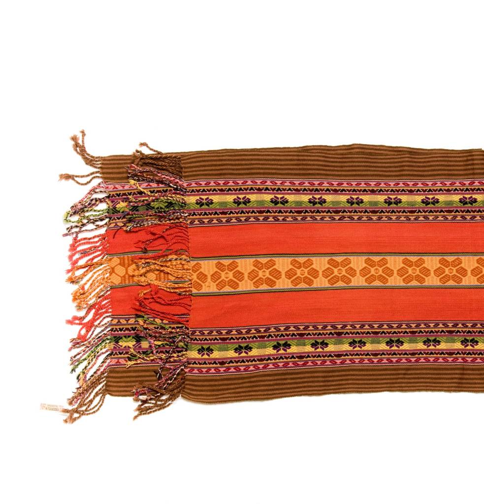 Large Hand Loomed Peruvian Shawl
