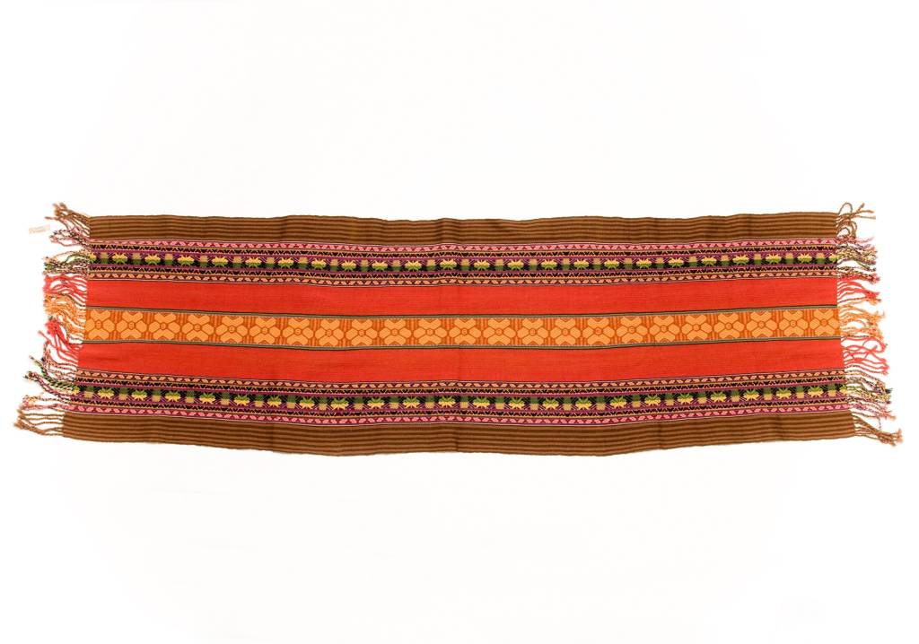 Large Hand Loomed Peruvian Shawl