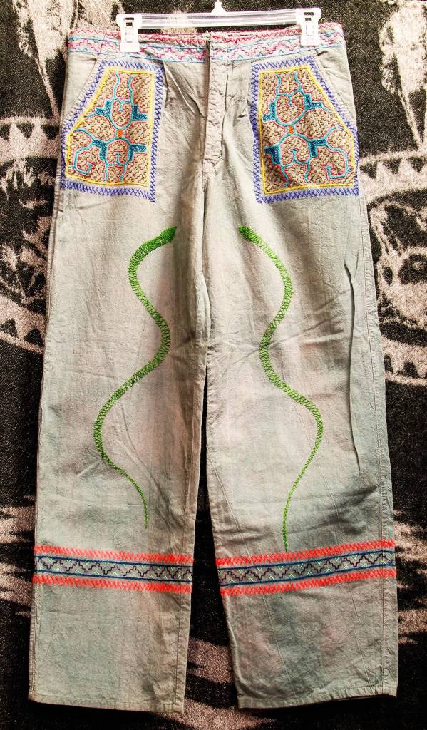 Shipibo Embroidered Pants