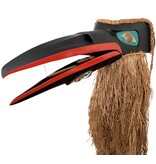 SOLD  Raven with Frog and Human Mask
