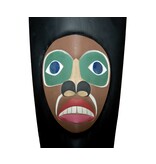SOLD  Raven with Frog and Human Mask