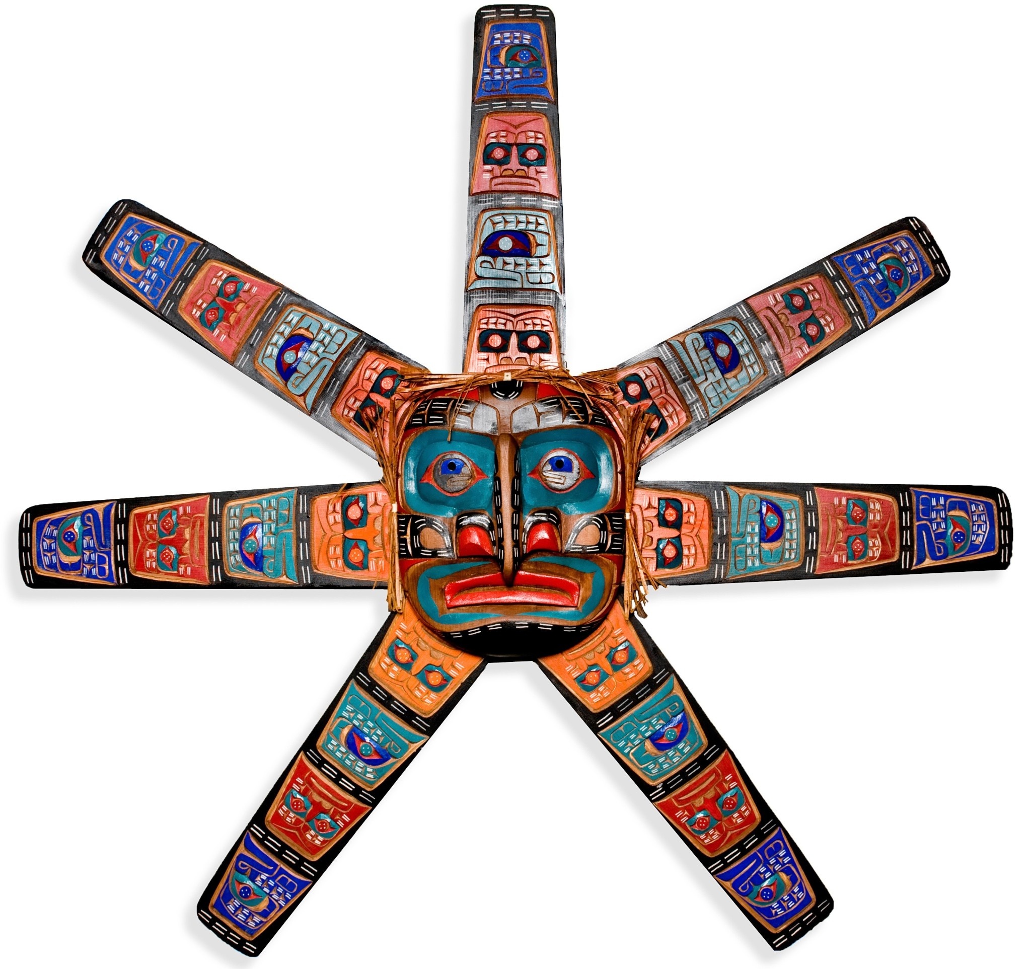 CUSTOM ORDER  Sun Mask  (Kwakwaka'wakh).