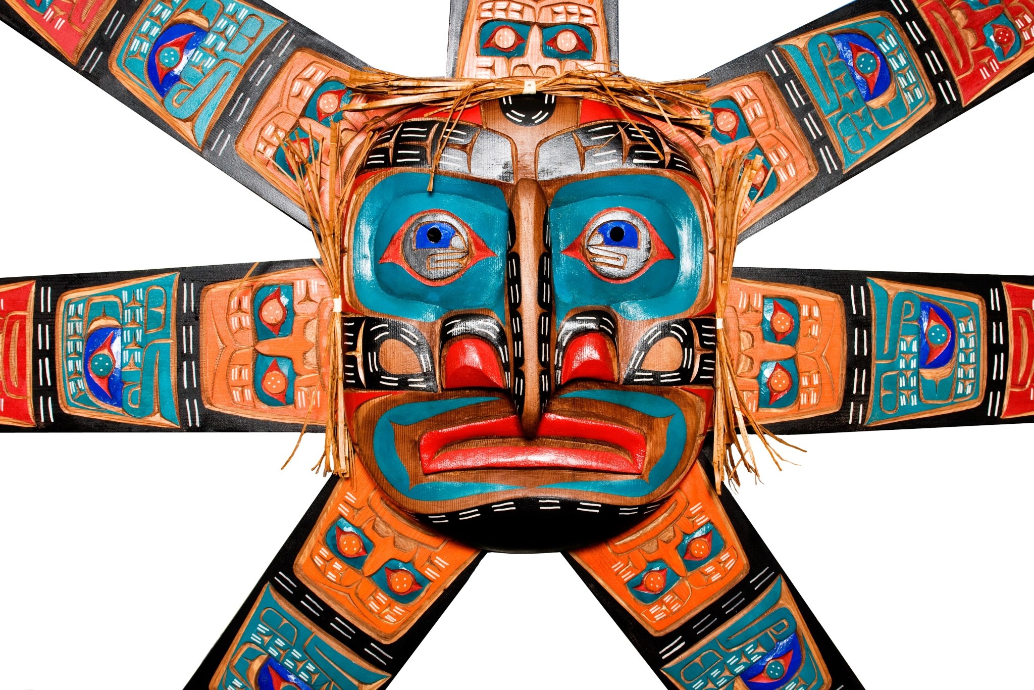 CUSTOM ORDER  Sun Mask  (Kwakwaka'wakh).