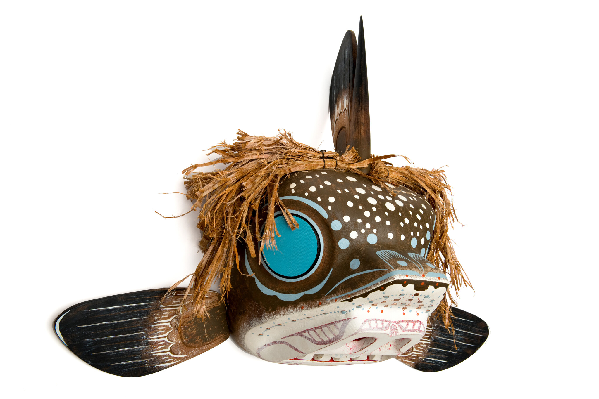 SOLD  Indigenous Art Ratfish Mask